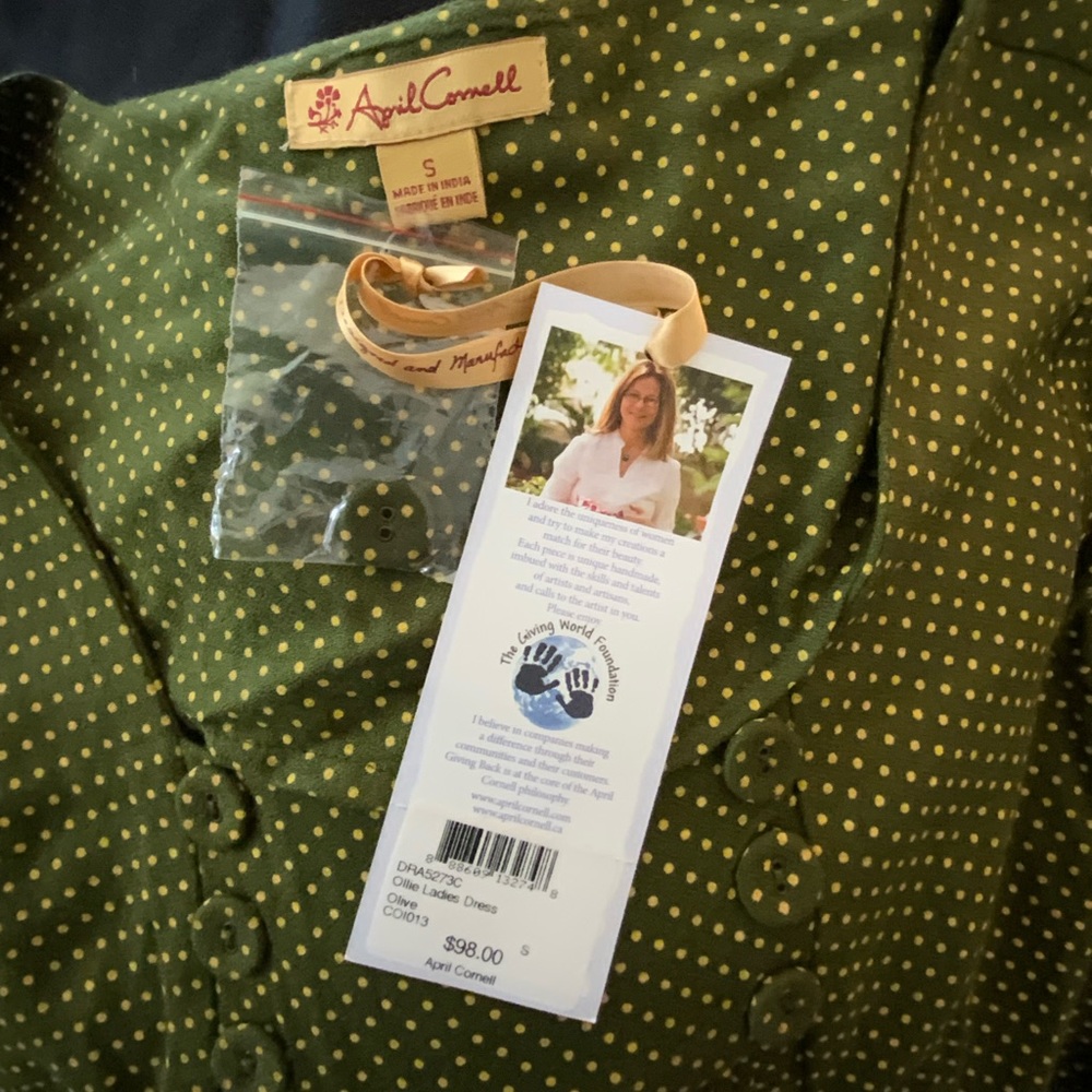 April Cornell size small dress